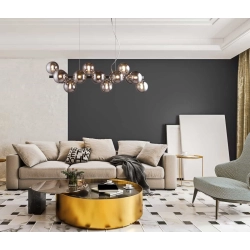 Lampa wisząca Marbelio PND-6161-16 CH+SM Italux - zdjęcie produktu
